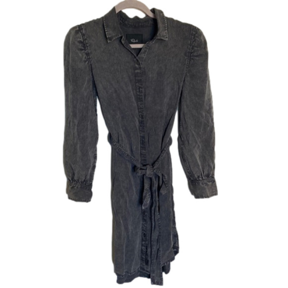Rails ADELE - BLACK ACID WASH size small - Picture 1 of 3